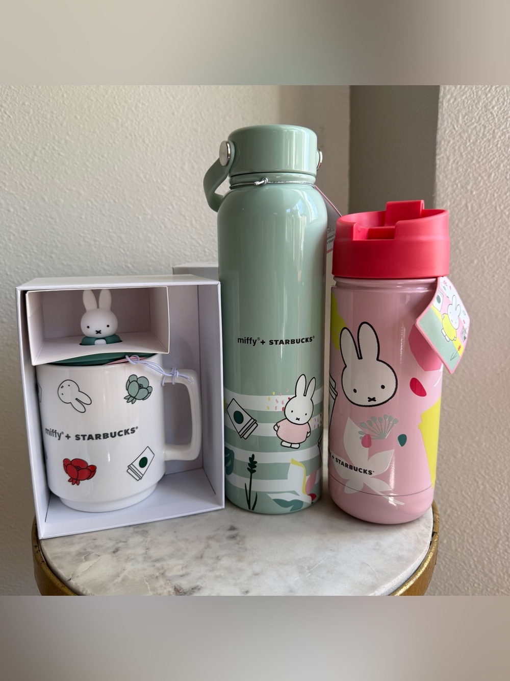 Starbucks x Miffy Mug and Tumblers Bundle